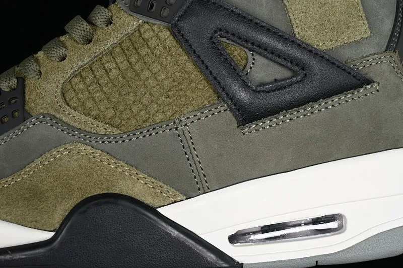 All categories Air Jordan Jordan series basketball shoes Air Jordan 4 pure original Air Jordan 4 SE Craft "Medium Olive" AJ4 Joe 4 olive green FB9927-200